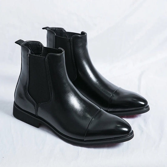 Men's leather chelsea boots