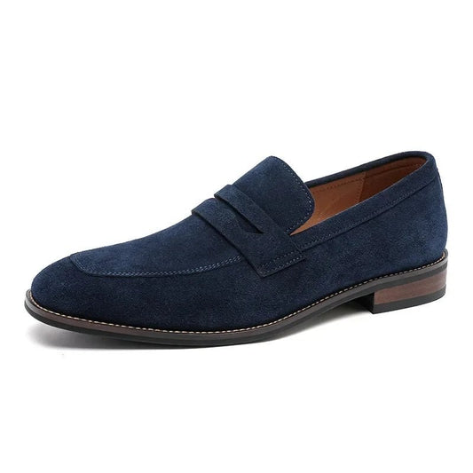 Men's lightweight suede driving loafers