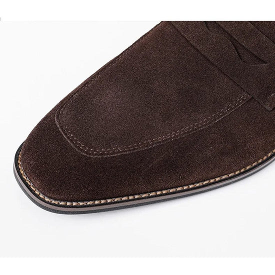 Men's lightweight suede driving loafers