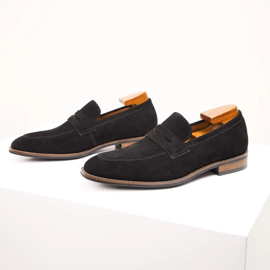 Men's lightweight suede driving loafers