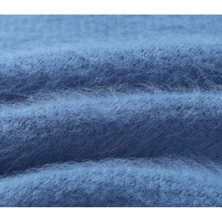Men's Lightweight Wool Polo Sweater
