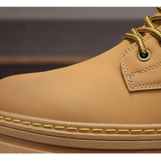 Men's military-style boots