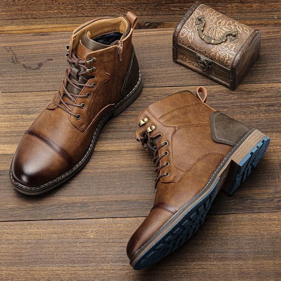 Men's minimalist casual boots