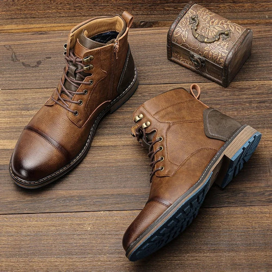 Men's minimalist casual boots