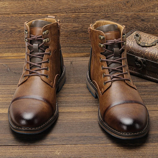 Men's minimalist casual boots