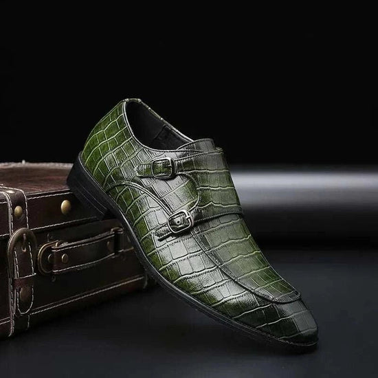 Men's Monk-Strap Office Shoes