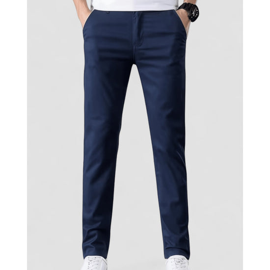 Men's navy blue t-shirt and navy blue pants set