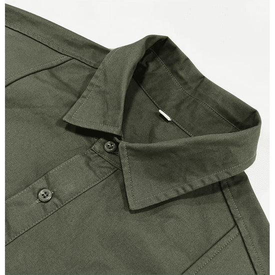 Men's Oversized Cotton Workwear Shirt