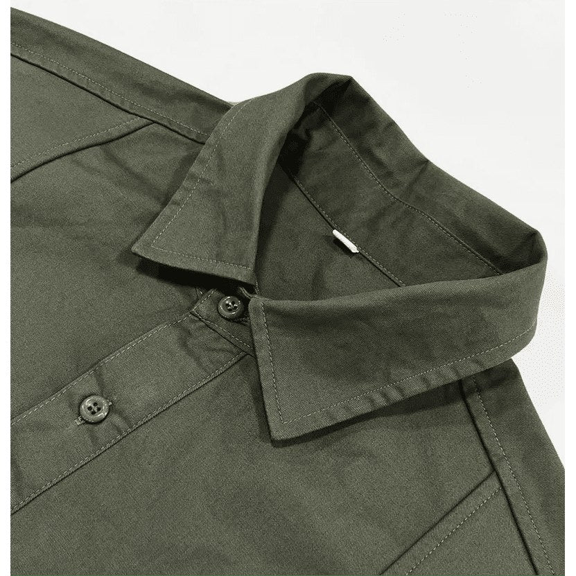 Men's Oversized Cotton Workwear Shirt