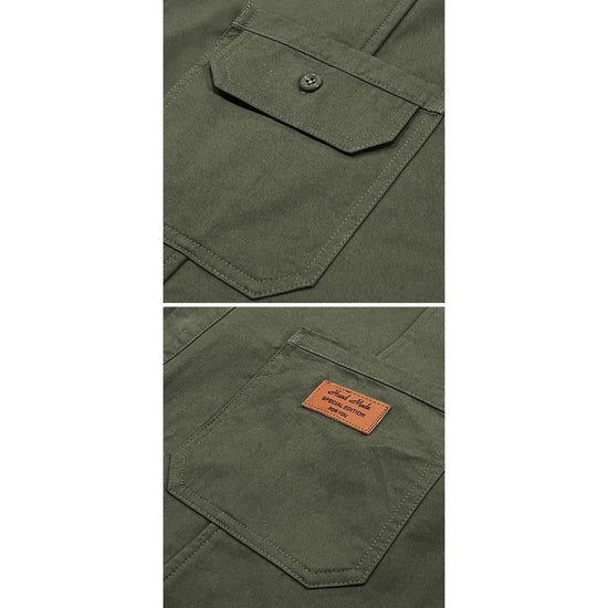 Men's Oversized Cotton Workwear Shirt