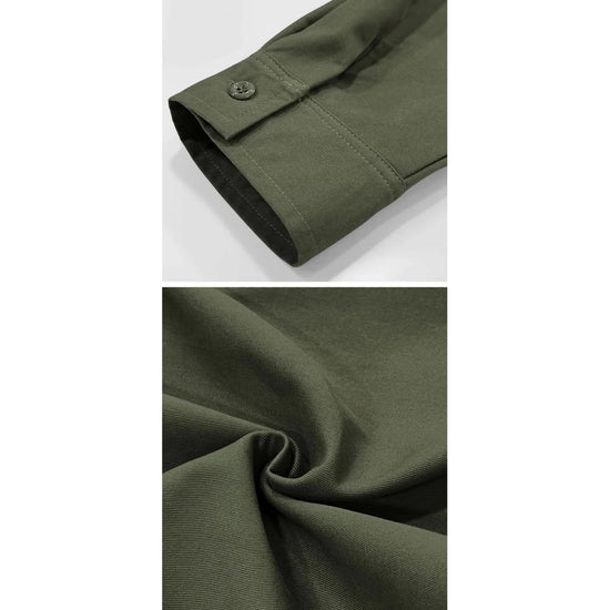 Men's Oversized Cotton Workwear Shirt