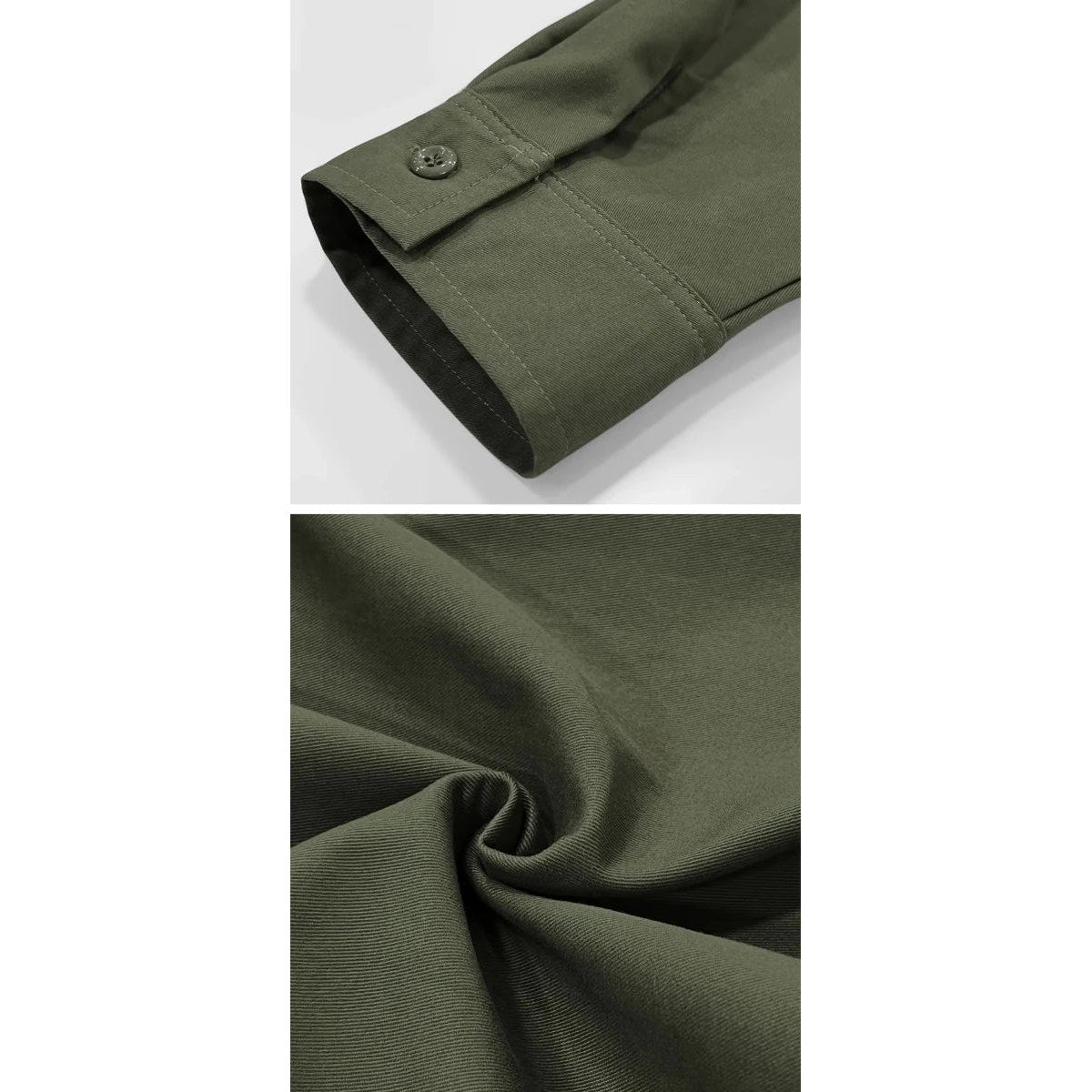 Men's Oversized Cotton Workwear Shirt