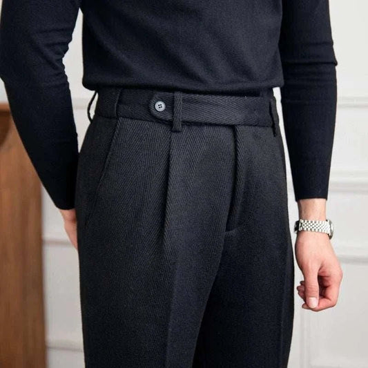 Men's Pure Wool Winter Trousers