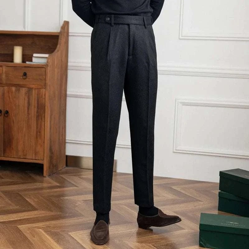 Men's Pure Wool Winter Trousers