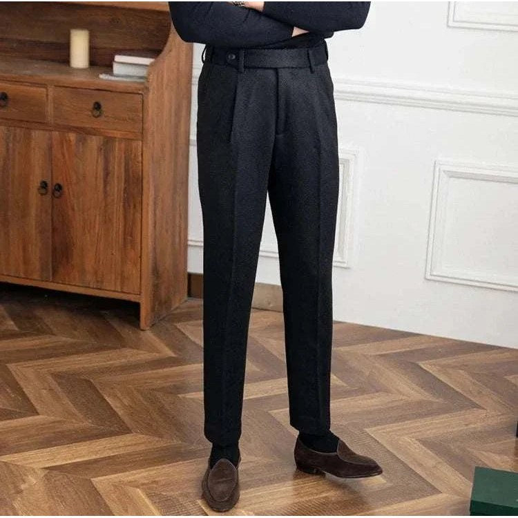 Men's Pure Wool Winter Trousers