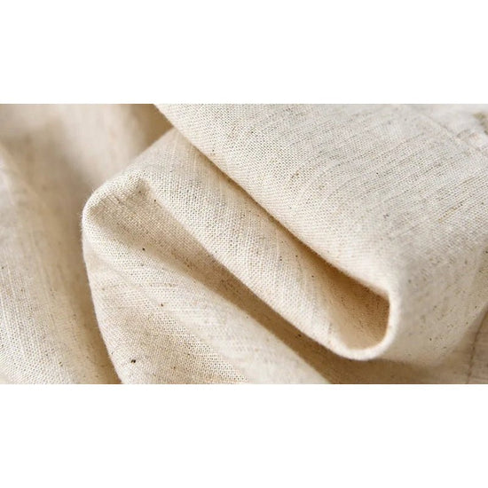 Men's relaxed-fit cotton-linen shirt