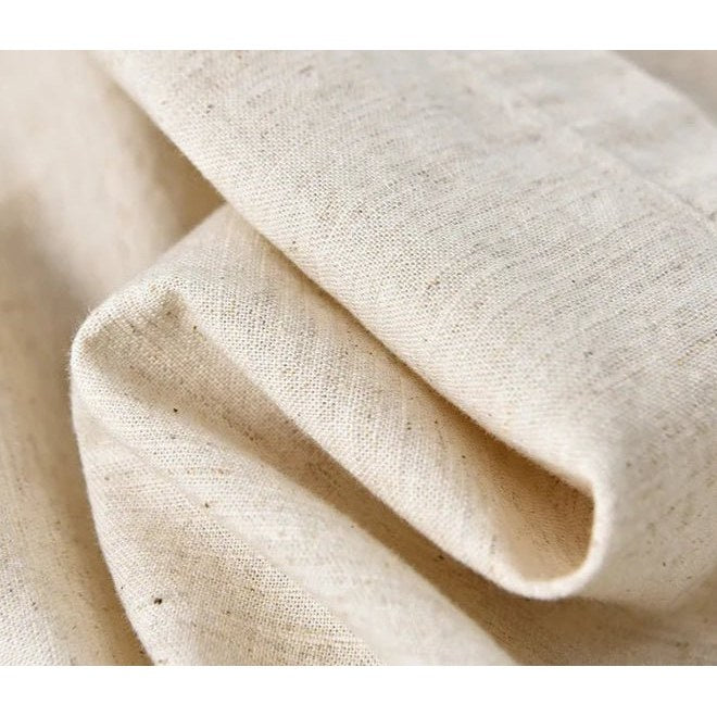 Men's relaxed-fit cotton-linen shirt