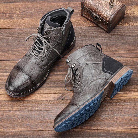 Men's rugged ankle boots