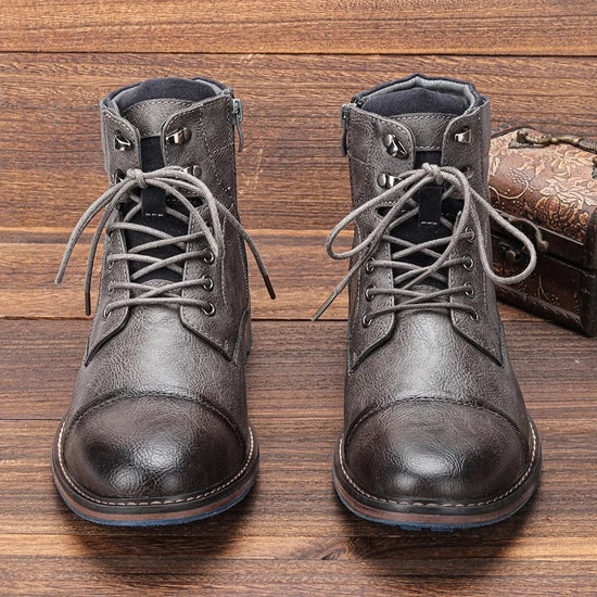 Men's rugged ankle boots