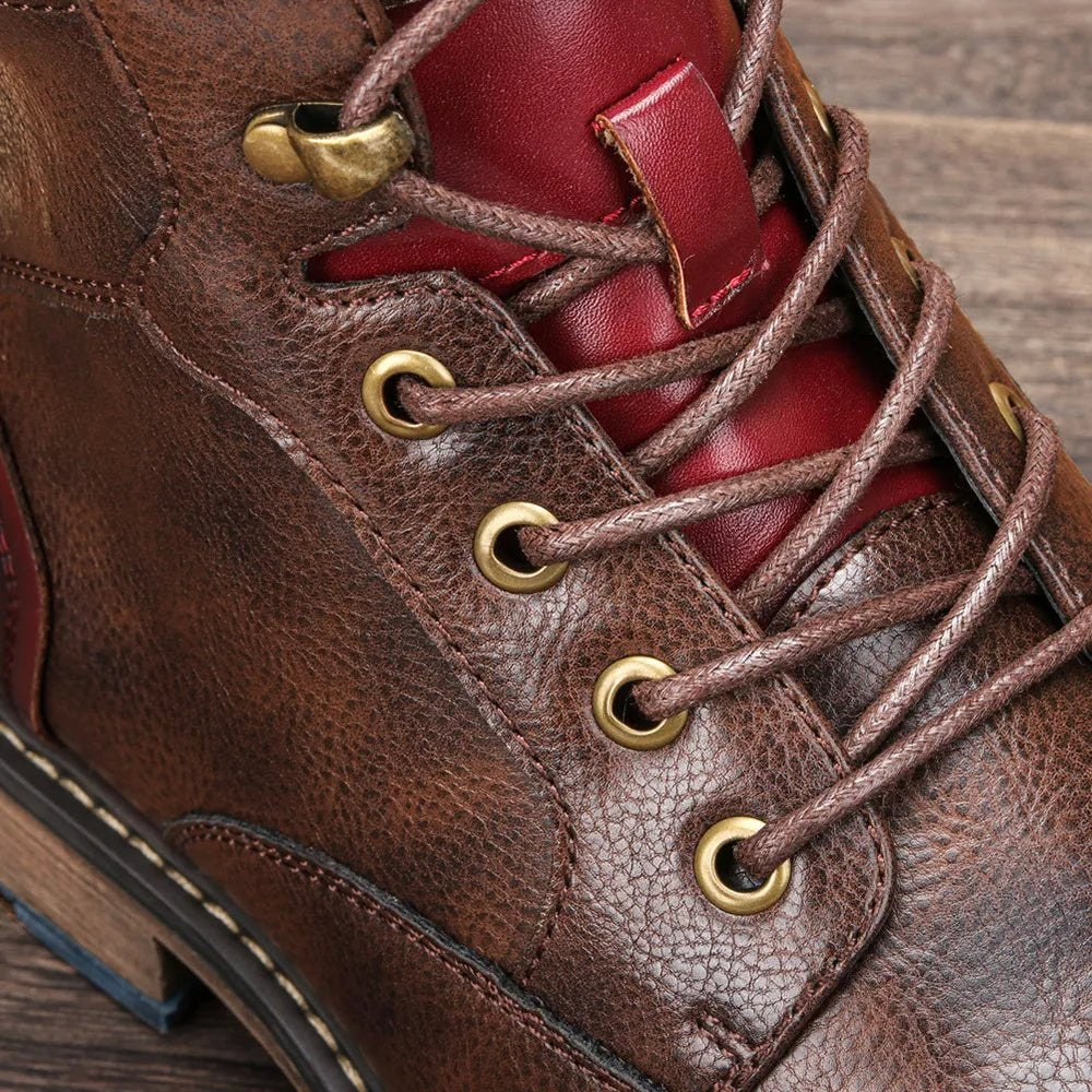 Men's rugged ankle boots