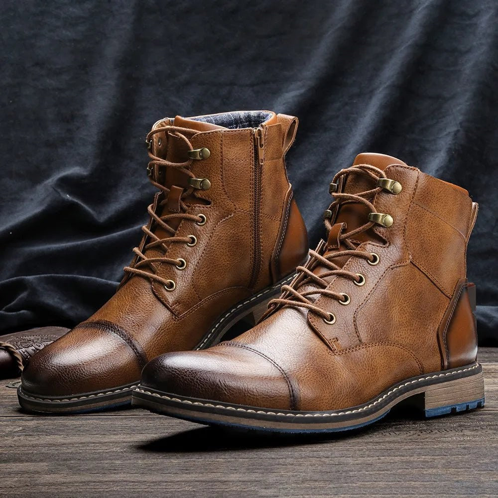 Men's rugged ankle boots