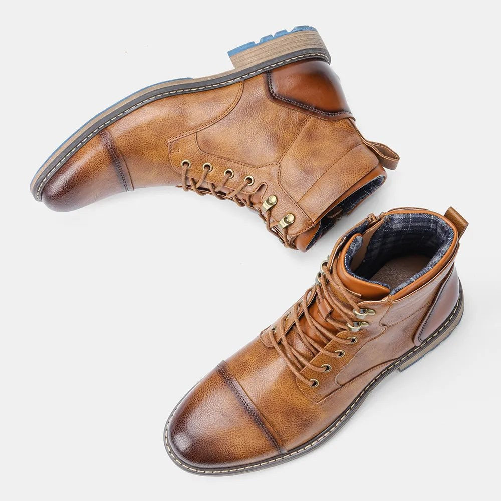 Men's rugged ankle boots