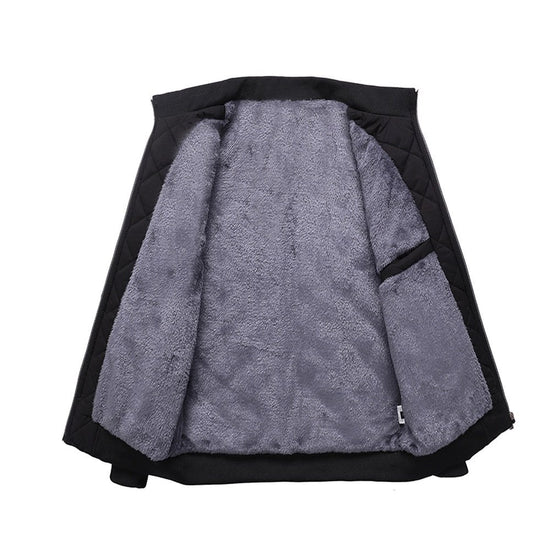 Men's slim-fit cotton winter jacket