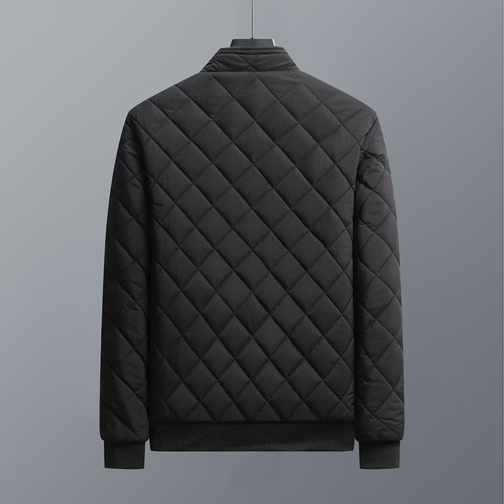Men's slim-fit cotton winter jacket