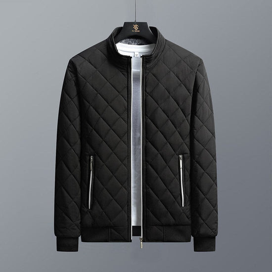 Men's slim-fit cotton winter jacket