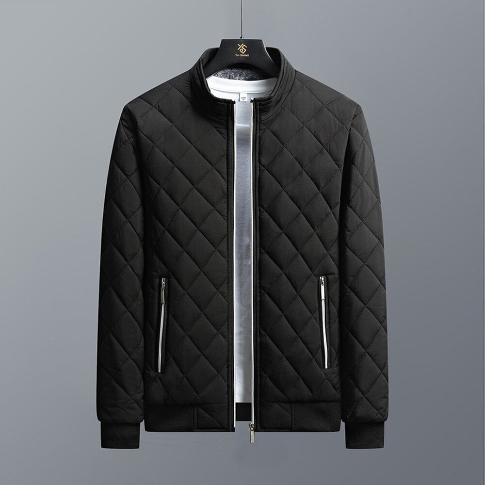 Men's slim-fit cotton winter jacket