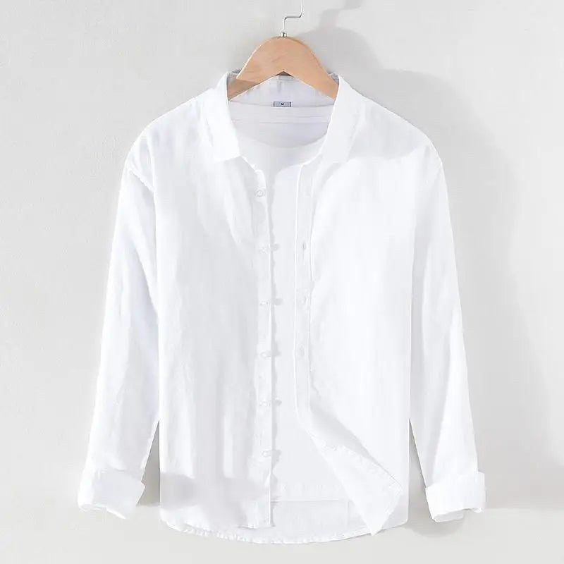 Men's stand-collar streetwear shirt