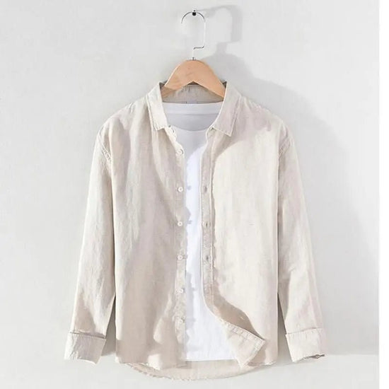 Men's stand-collar streetwear shirt