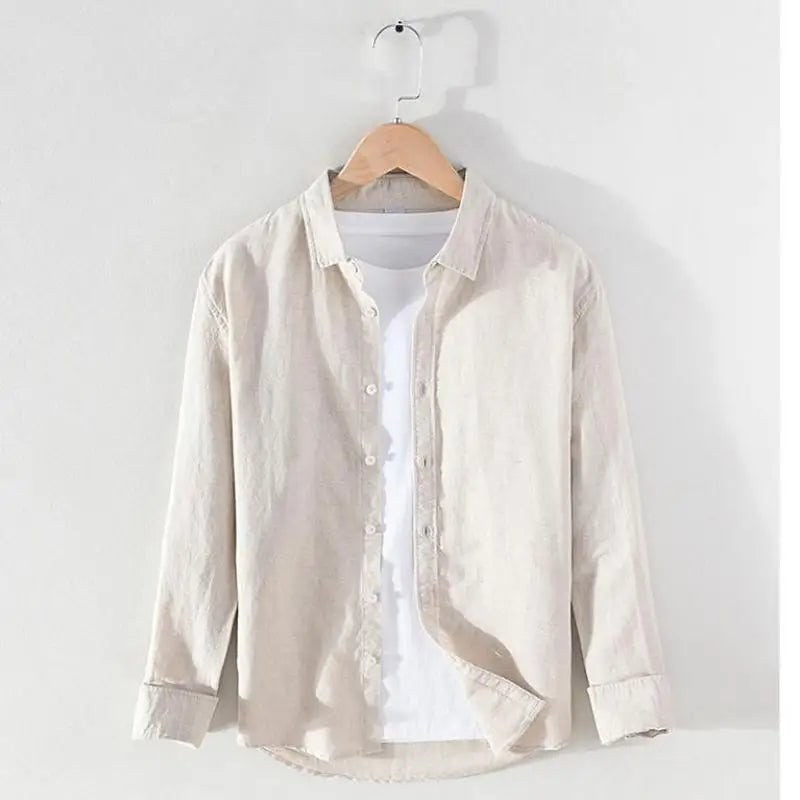 Men's stand-collar streetwear shirt
