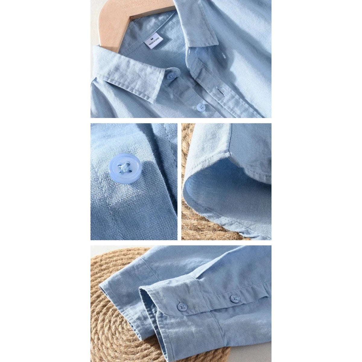 Men's stand-collar streetwear shirt