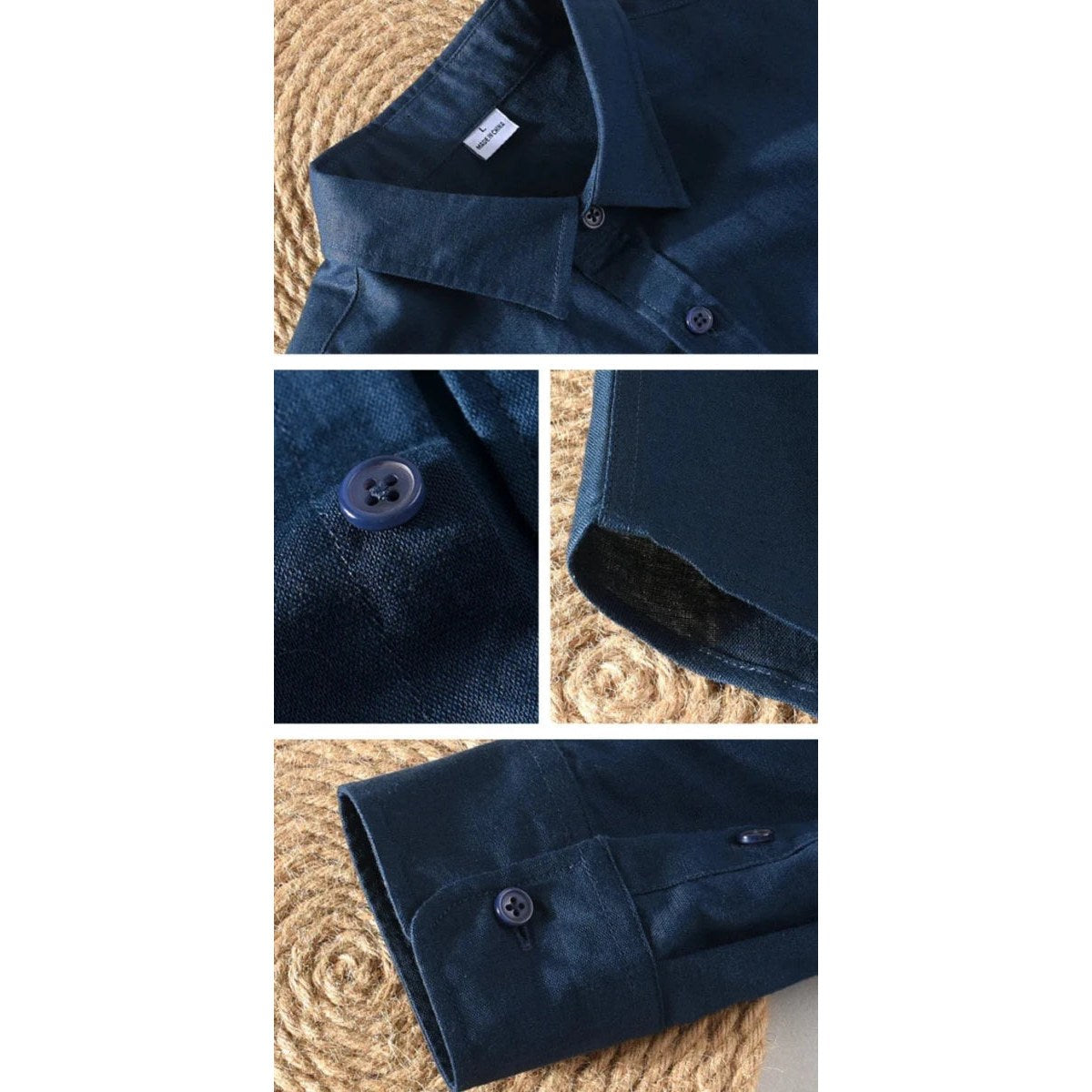 Men's stand-collar streetwear shirt