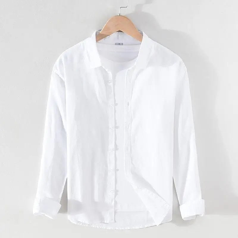 Men's stand-collar streetwear shirt