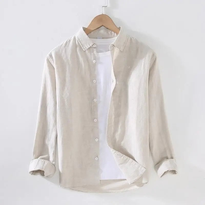Men's stand-collar streetwear shirt