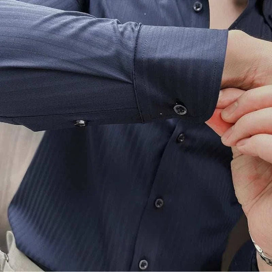 Men's Stretch Slim-Fit Business Shirt