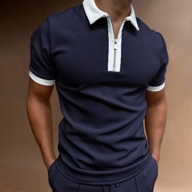 Men's striped summer t-shirt