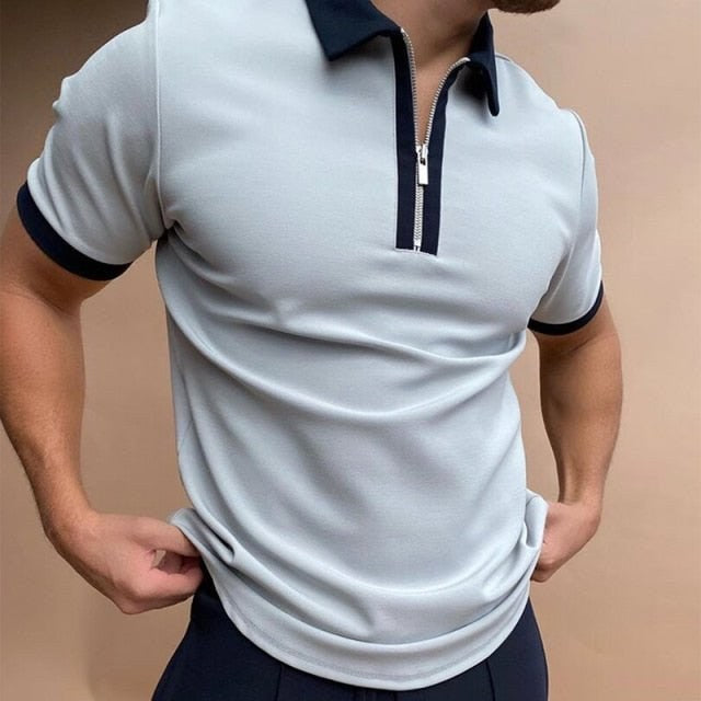 Men's striped summer t-shirt