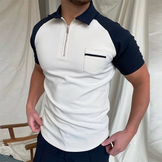 Men's striped summer t-shirt