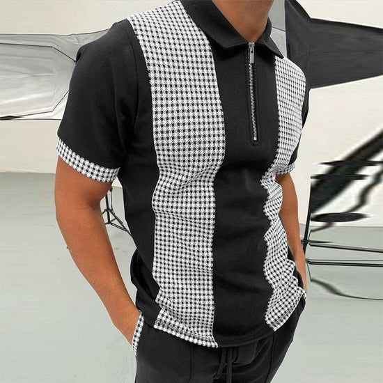 Men's striped summer t-shirt