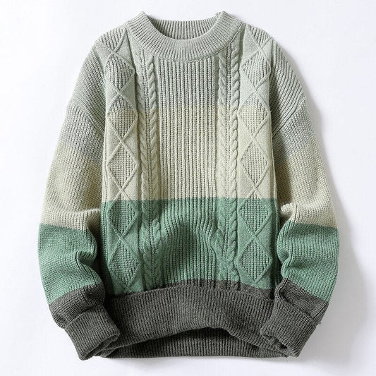 Men's winter knit sweater