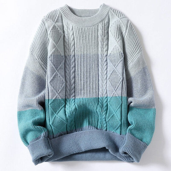 Men's winter knit sweater