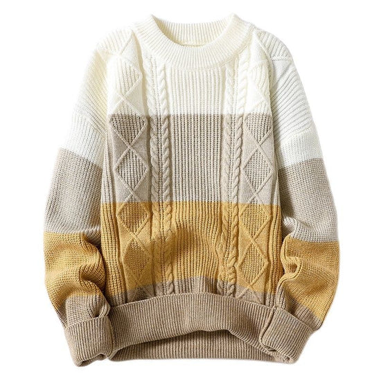 Men's winter knit sweater