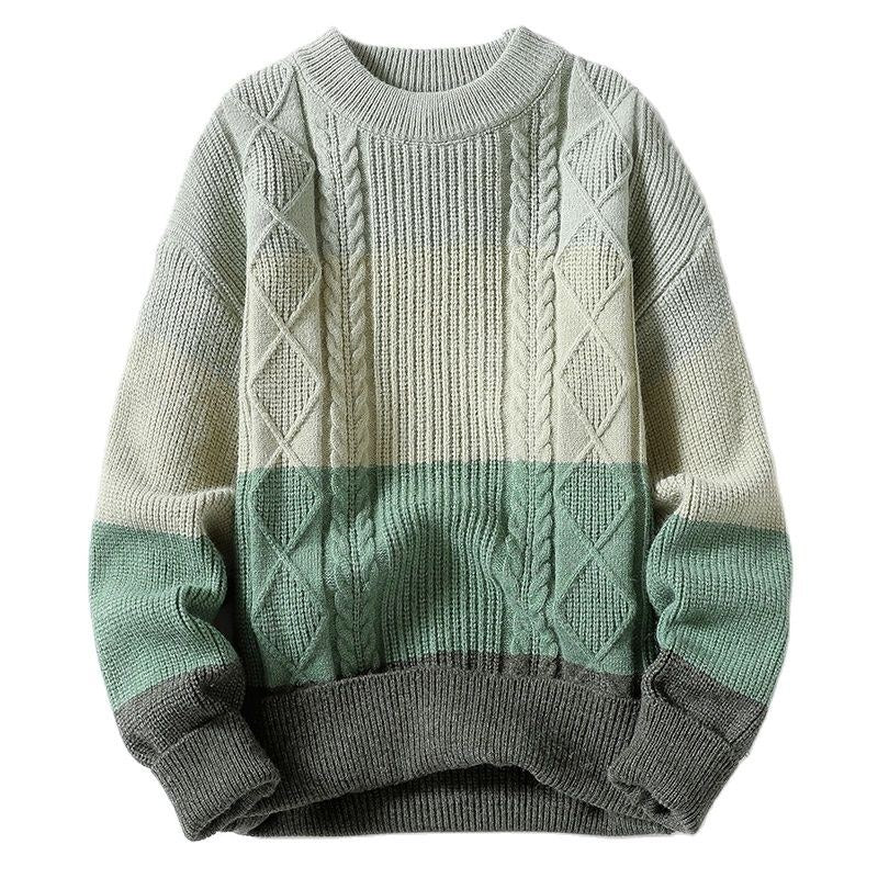 Men's winter knit sweater