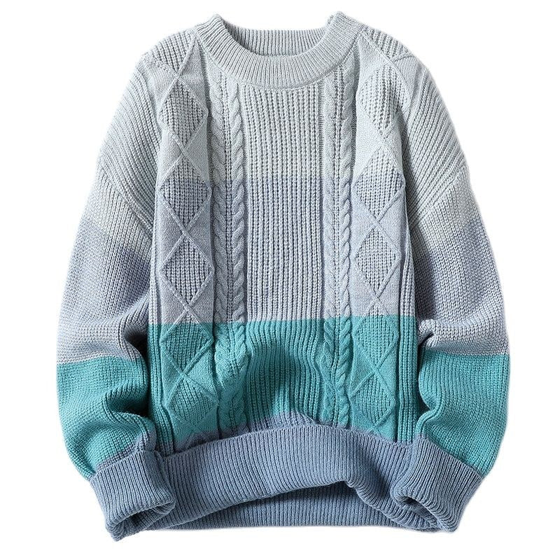 Men's winter knit sweater