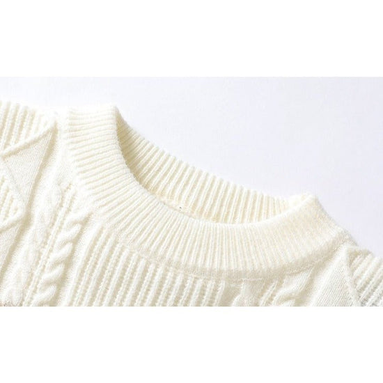 Men's winter knit sweater