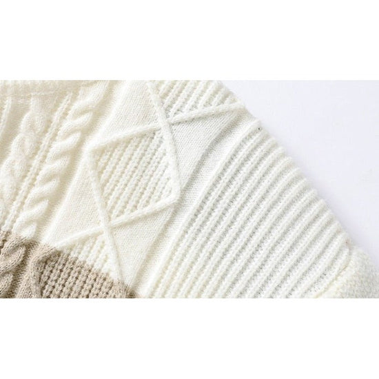 Men's winter knit sweater