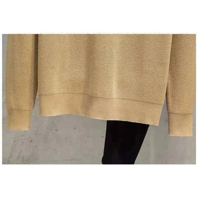 Men's wool-blend half-zip sweater